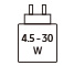 Bruger 4.5 - 30 W Bruger 4.5 - 30 W