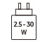 Bruger 2.5 - 30 W Bruger 2.5 - 30 W